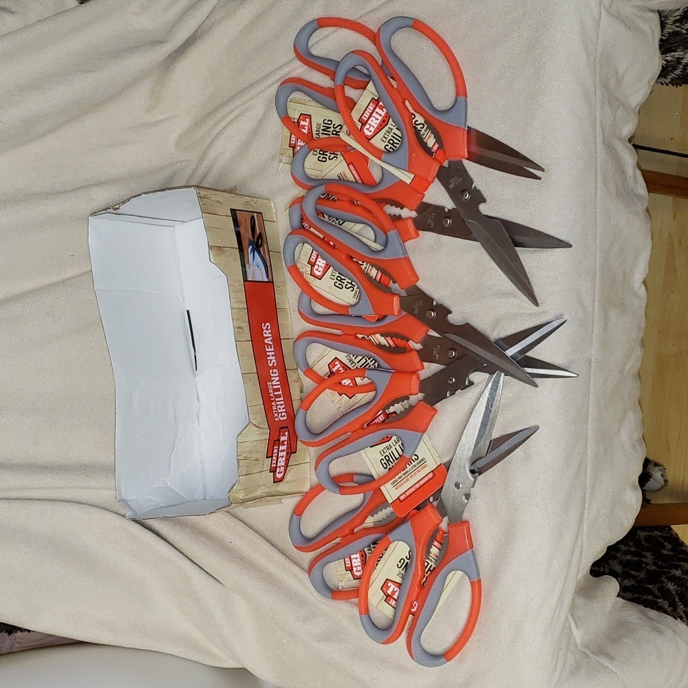 8 pair of meat shears